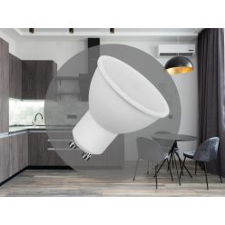 LED izzó 6W GU10 490lm 3000K meleg fehér ZLS116