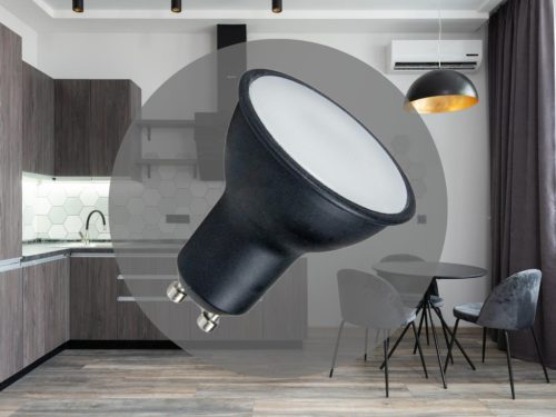 LED izzó 6W 490lm GU10 3000K meleg fehér - ZLS116B