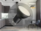 LED izzó 6W 490lm GU10 3000K meleg fehér - ZLS116B