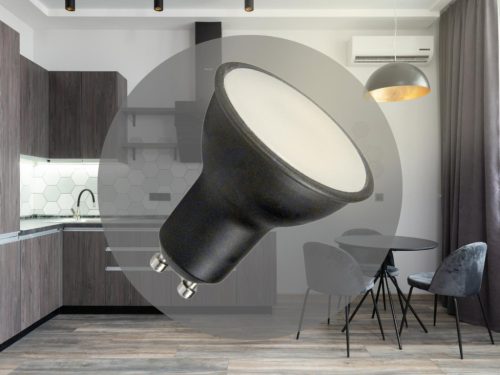 LED izzó 6W 490lm GU10 3000K meleg fehér - ZLS116B