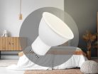 LED izzó 7W GU10 600lm 3000K meleg fehér ZLS117