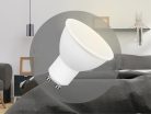 LED spot izzó 8W GU10 meleg fehér 3000K Ø49x56mm - ZLS118