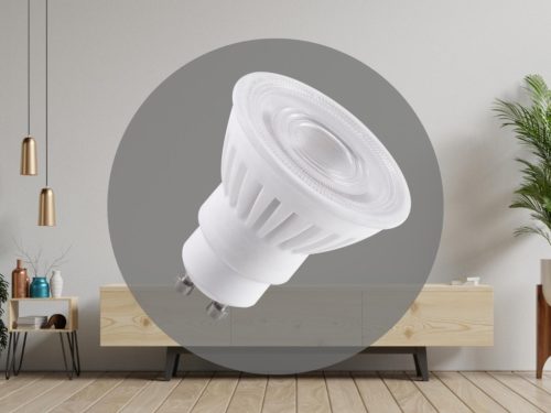 LED izzó 6,7W, GU10, 700lm, 4000K semleges fehér, dimmelhető, kerámia - ZLS1227D