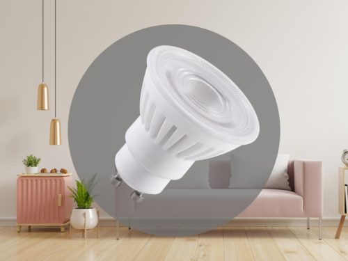 LED izzó 9,5W GU10 1100lm 4000K semleges fehér kerámia+PC - ZLS1229
