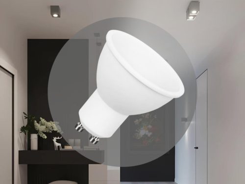 LED izzó 3W GU10 4000K természetes fehér Ø49x56 mm - ZLS122