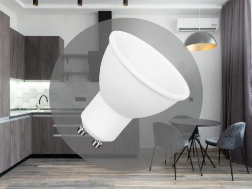 LED izzó 6W GU10 520lm 4000K természetes fehér ZLS126