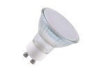 LED izzó 6,7W GU10 910lm 3000K meleg fehér üveg - ZLS1317