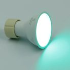 SMART Wi-Fi dimmelhető LED izzó GU10 4,5W, 400 lm, CCT+RGB, 100° - ZLS135W