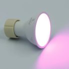 SMART Wi-Fi dimmelhető LED izzó GU10 4,5W, 400 lm, CCT+RGB, 100° - ZLS135W