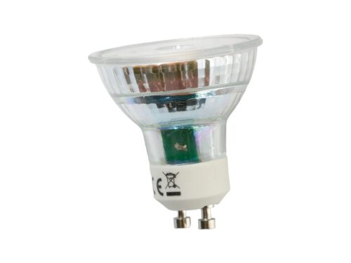 LED izzó 4,7W, GU10, 460lm, 3000K meleg fehér, dimmelhető, üveg - ZLS1415D