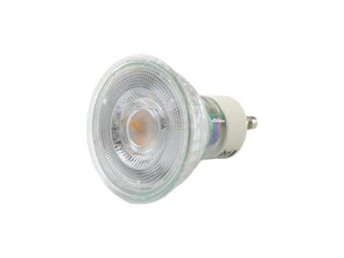 LED izzó 6,7W GU10 910lm 3000K meleg fehér üveg - ZLS1417