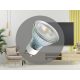LED izzó 6,7W GU10 910lm 4000K semleges fehér üveg - ZLS1427
