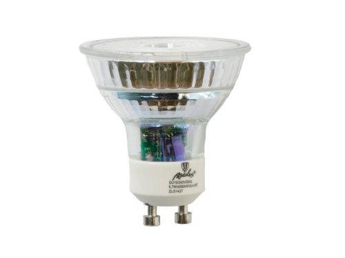 LED izzó 6,7W GU10 910lm 4000K semleges fehér üveg - ZLS1427