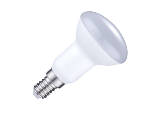 LED izzó 6W, E14 foglalat, 6500K hideg fehér, 510 lm - ZLS205
