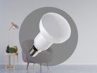 LED izzó 5W, 390Lm, R50, E14, 3000K meleg fehér, Ø50x86mm - ZLS213