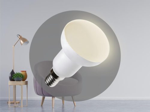 LED izzó 5W, 390Lm, R50, E14, 3000K meleg fehér, Ø50x86mm - ZLS213