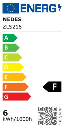 LED izzó 6W, E14 foglalat, 3000K meleg fehér, 510 lm - ZLS215
