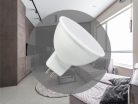 LED izzó 5W, 440Lm, GU5.3/MR16, 3000K meleg fehér, Ø49x51mm - ZLS313