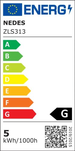 LED izzó 5W, 440Lm, GU5.3/MR16, 3000K meleg fehér, Ø49x51mm - ZLS313