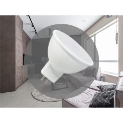   LED izzó 5W, 450Lm, GU5.3/MR16, 4000K természetes fehér, Ø49x51mm - ZLS323