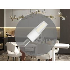   LED izzó 2W, G4 foglalat, 130Lm, 2800K meleg fehér, Ø10x37mm - ZLS410