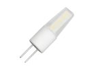 LED izzó 2W, G4 foglalat, 130Lm, 2800K meleg fehér, Ø10x37mm - ZLS410