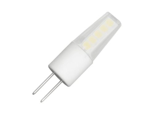 LED izzó 2W, G4 foglalat, 130Lm, 2800K meleg fehér, Ø10x37mm - ZLS410