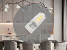 LED izzó 1,5W, G4 foglalat, 140 lm, 4000K semleges fehér - ZLS421