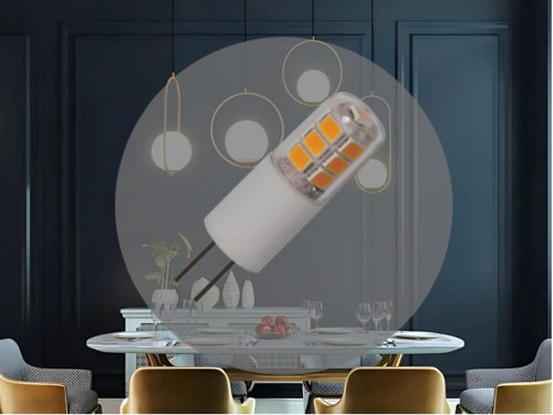 LED izzó 2W, G4 foglalat, 240 lm, 4000K semleges fehér - ZLS422
