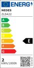 LED izzó 2W, G4 foglalat, 240 lm, 4000K semleges fehér - ZLS422