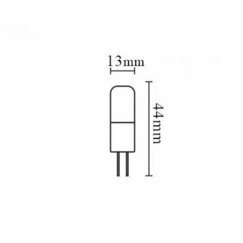 LED izzó 3W, G4 foglalat, 320 lm, 4000K semleges fehér - ZLS423