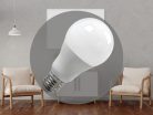 LED izzó 13,5W E27 3000K meleg fehér Ø65x122 mm - ZLS515