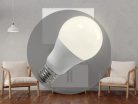 LED izzó 13,5W E27 3000K meleg fehér Ø65x122 mm - ZLS515