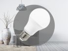 LED izzó 12W, E27 foglalat, 1170 lm, 4000K természetes fehér - ZLS523