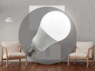 LED izzó 13,5W E27 4000K természetes fehér Ø65x122 mm - ZLS525