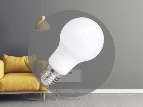 LED izzó 7W, E27 foglalat, 600 lm, 3000K meleg fehér - ZLS571