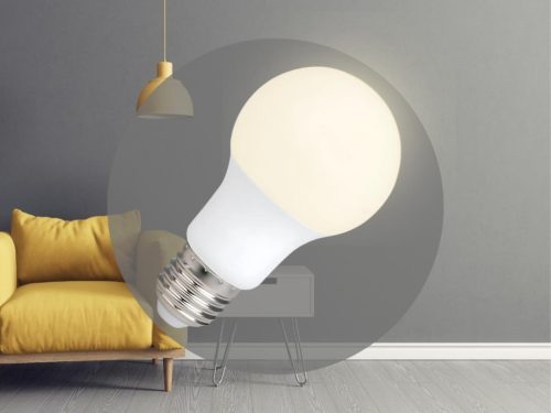 LED izzó 7W, E27 foglalat, 600 lm, 3000K meleg fehér - ZLS571