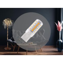   LED izzó 3,9W, G9 foglalat, 6000K hideg fehér, 530 lm - ZLS604
