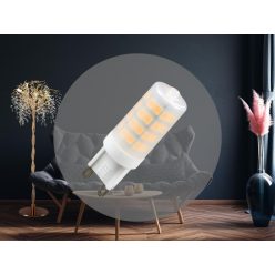   LED izzó 4W G9 hideg fehér 6000K 330lm dimmelhető ZLS604CD