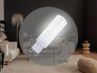 LED izzó 6W G9 foglalattal, 650lm, hideg fehér (6000K) - ZLS606CD