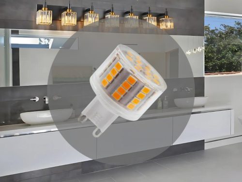 LED izzó G9 5W 480Lm 2800K meleg fehér Ø28x40 mm - ZLS615CW