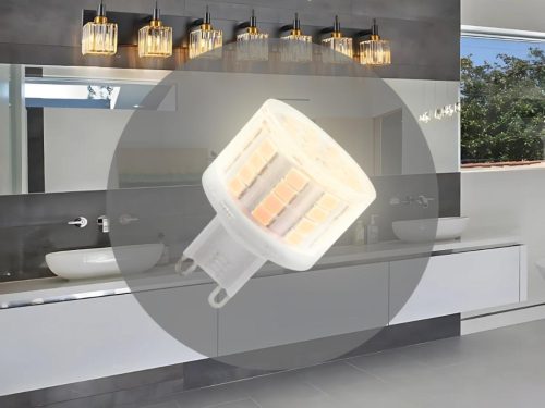LED izzó G9 5W 480Lm 2800K meleg fehér Ø28x40 mm - ZLS615CW