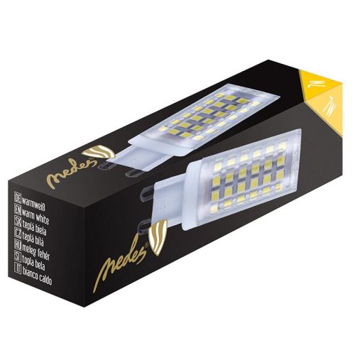 LED izzó G9 7W 700Lm 2800K meleg fehér Ø18x64 mm - ZLS616C
