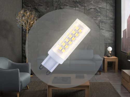 LED izzó G9 7W 700Lm 2800K meleg fehér Ø18x64 mm - ZLS616C