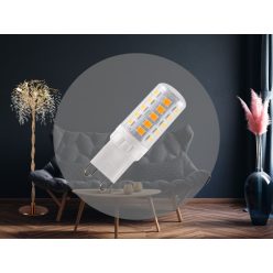   LED izzó 3,9W, G9 foglalat, 4000K semleges fehér, 530 lm - ZLS624