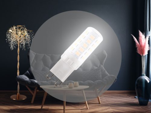 LED izzó 3,9W, G9 foglalat, 4000K semleges fehér, 530 lm - ZLS624