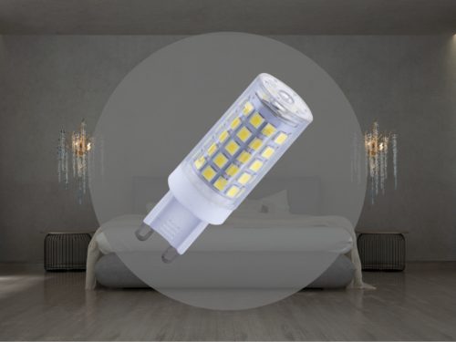 LED izzó 4,6W, G9 foglalat, 4000K semleges fehér, 630 lm - ZLS625