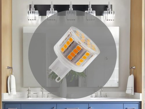 LED izzó G9 5W 500Lm 4000K semleges fehér Ø28x40 mm - ZLS625CW