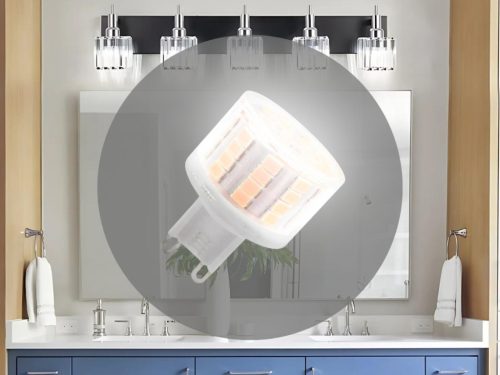 LED izzó G9 5W 500Lm 4000K semleges fehér Ø28x40 mm - ZLS625CW