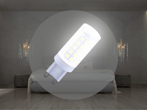 LED izzó 4,6W, G9 foglalat, 4000K semleges fehér, 630 lm - ZLS625